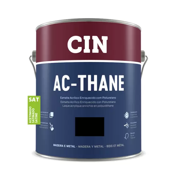 AC-THANE PU selyemfényű fekete 