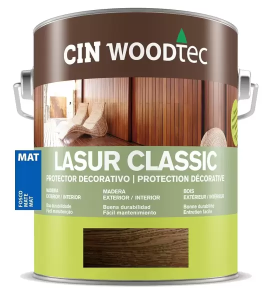WOODTEC CLASSIC MAT ében