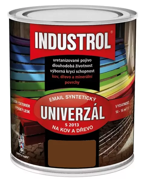 INDUSTROL fényes kávébarna