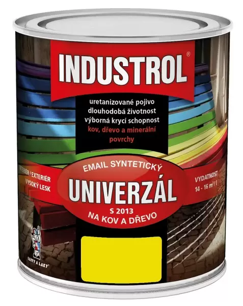 INDUSTROL fényes citromsárga