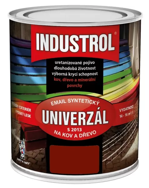 INDUSTROL fényes vörösbarna