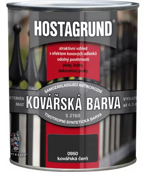 HOSTAGRUND 3:1 kovácsoltvas fekete