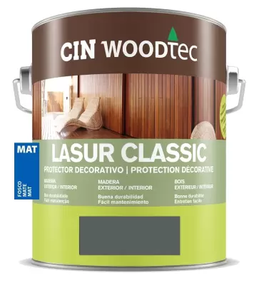 WOODTEC CLASSIC MAT hamuszürke RAL 7043