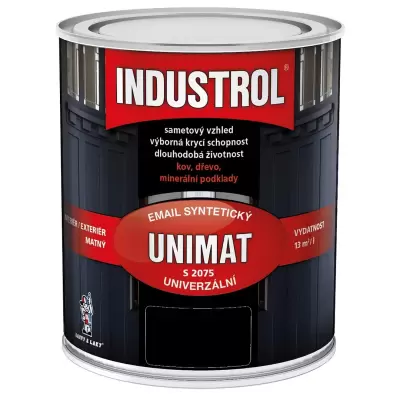 INDUSTROL matt fekete  