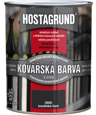 HOSTAGRUND 3:1 kovácsoltvas fekete