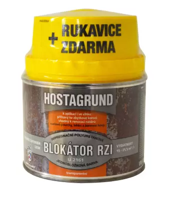 HOSTAGRUND Rozsdablokk